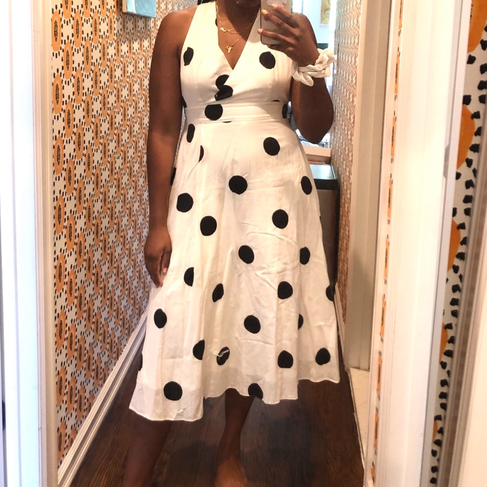 & Other Stories Polka Dot Dress